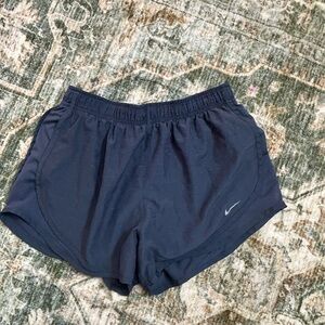 Nike navy blue athletic shorts medium